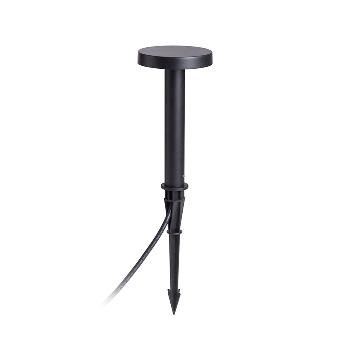 GEVALIA 20 | LED-hagespyd med nedoverrettet lys | 5W 370lm 3000K | IP65 | svart