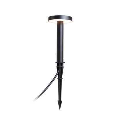 GEVALIA 20 | LED-hagespyd med nedoverrettet lys | 5W 370lm 3000K | IP65 | svart