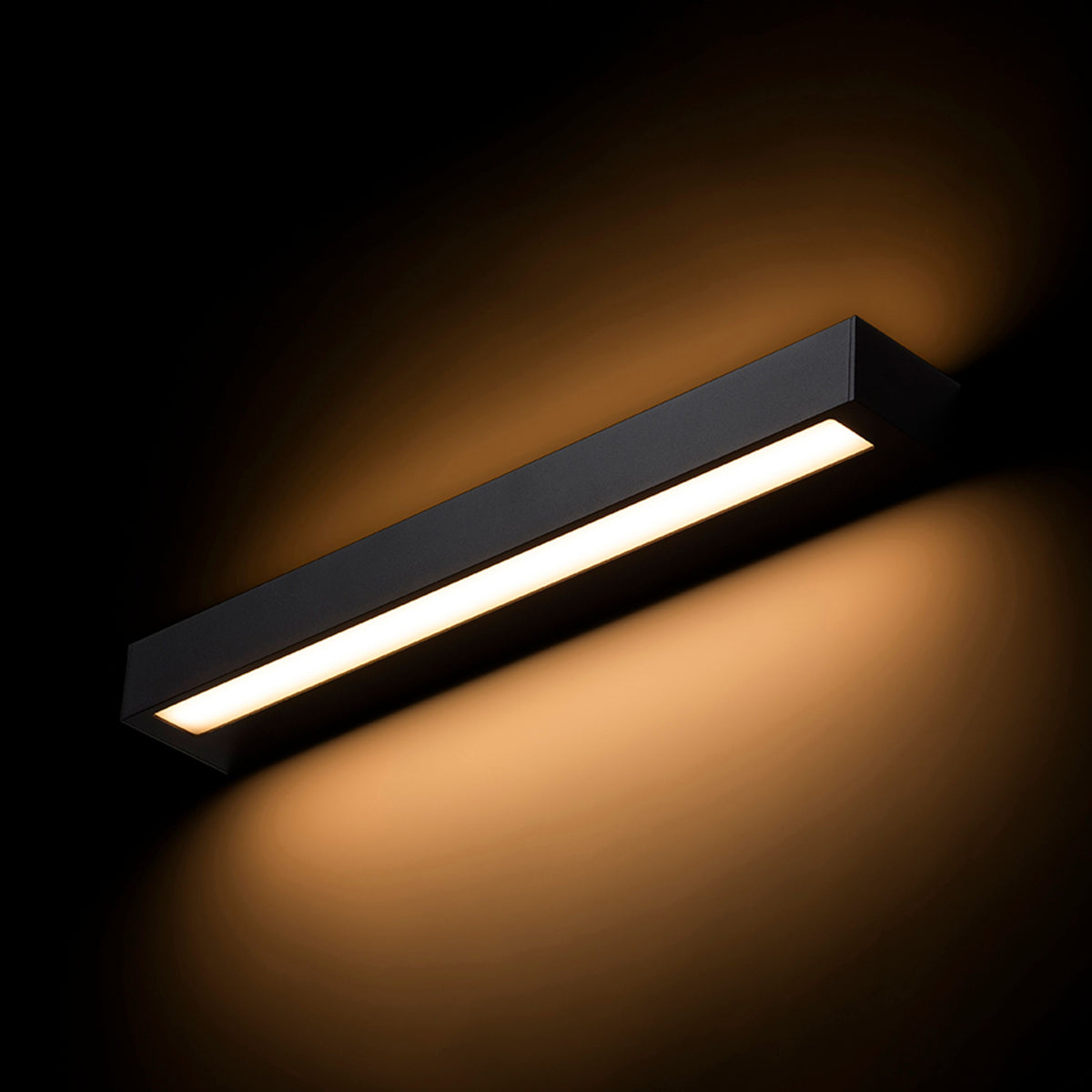ASTER 50 | LED vanjska zidna svjetiljka 50 cm s usmjerenjem gore-dolje | 10W 1213lm 3000K | IP65 | crna