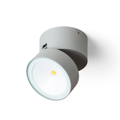 FLAVIO R | buiten opbouwspot kantelbaar | LED 6W 640lm 3000K | IP54 | zwart of lichtgrijs