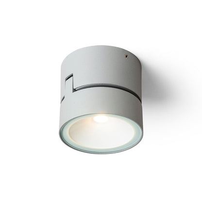 FLAVIO R | buiten opbouwspot kantelbaar | LED 6W 640lm 3000K | IP54 | zwart of lichtgrijs