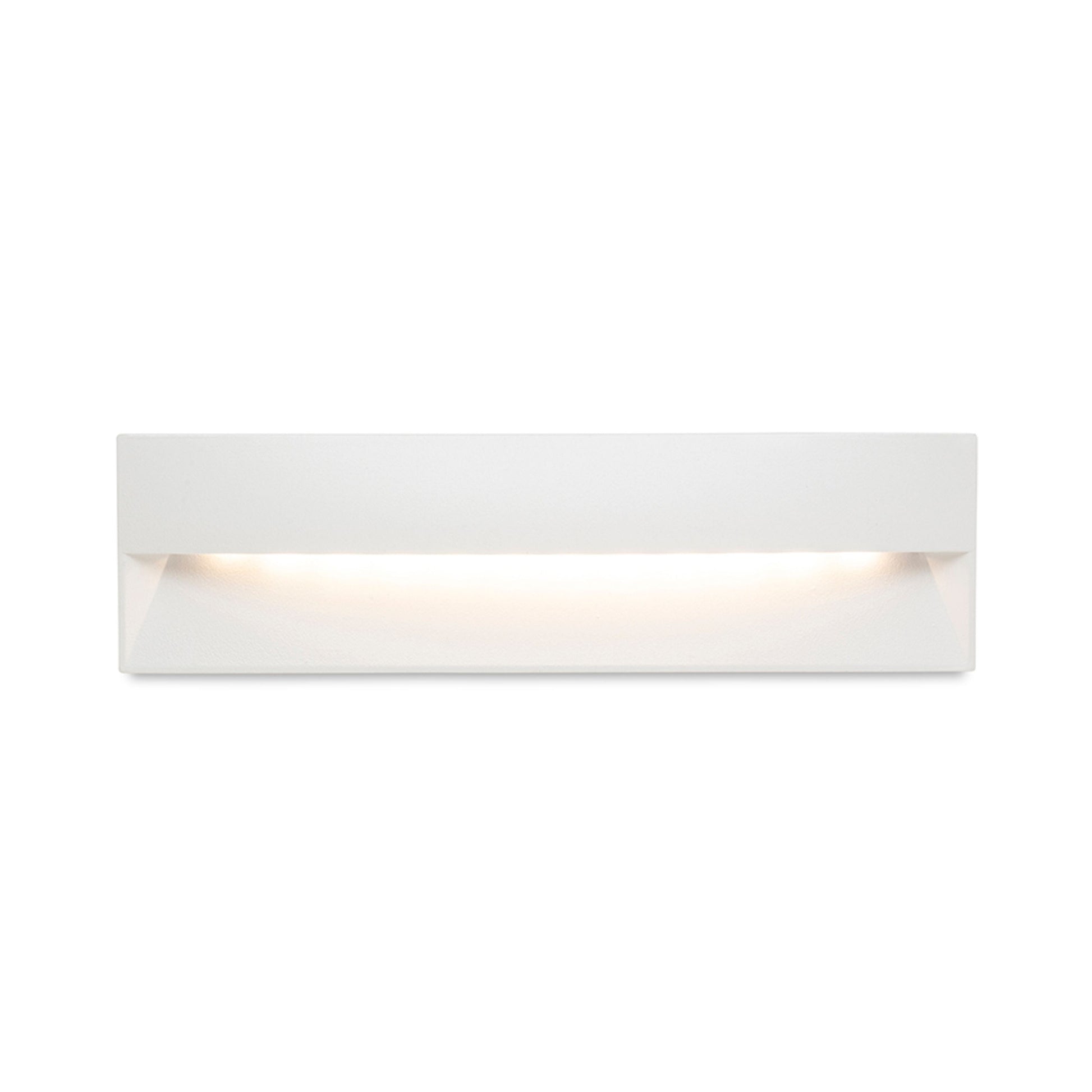 REP 18 inbouw wandlamp buiten wit zijaanzicht