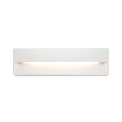 REP 18 inbouw wandlamp buiten wit zijaanzicht