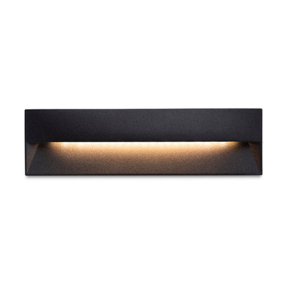 REP 18 inbouw wandlamp buiten zwart LED 6W IP65 3000K