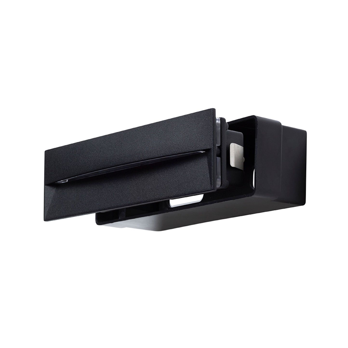 REP 18 inbouw wandlamp buiten zwart lichtbeeld