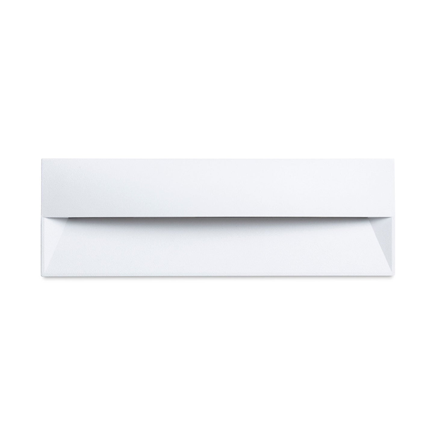 REP 27 inbouw wandlamp buiten wit zijaanzicht