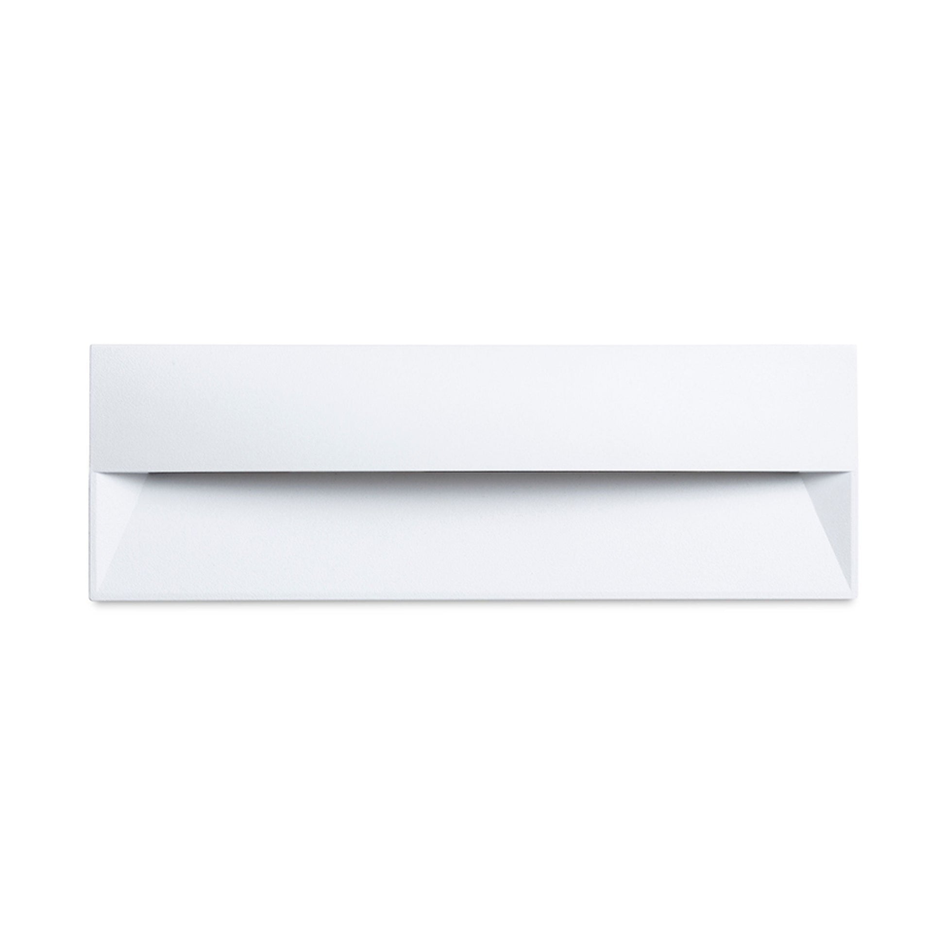 REP 27 inbouw wandlamp buiten wit zijaanzicht