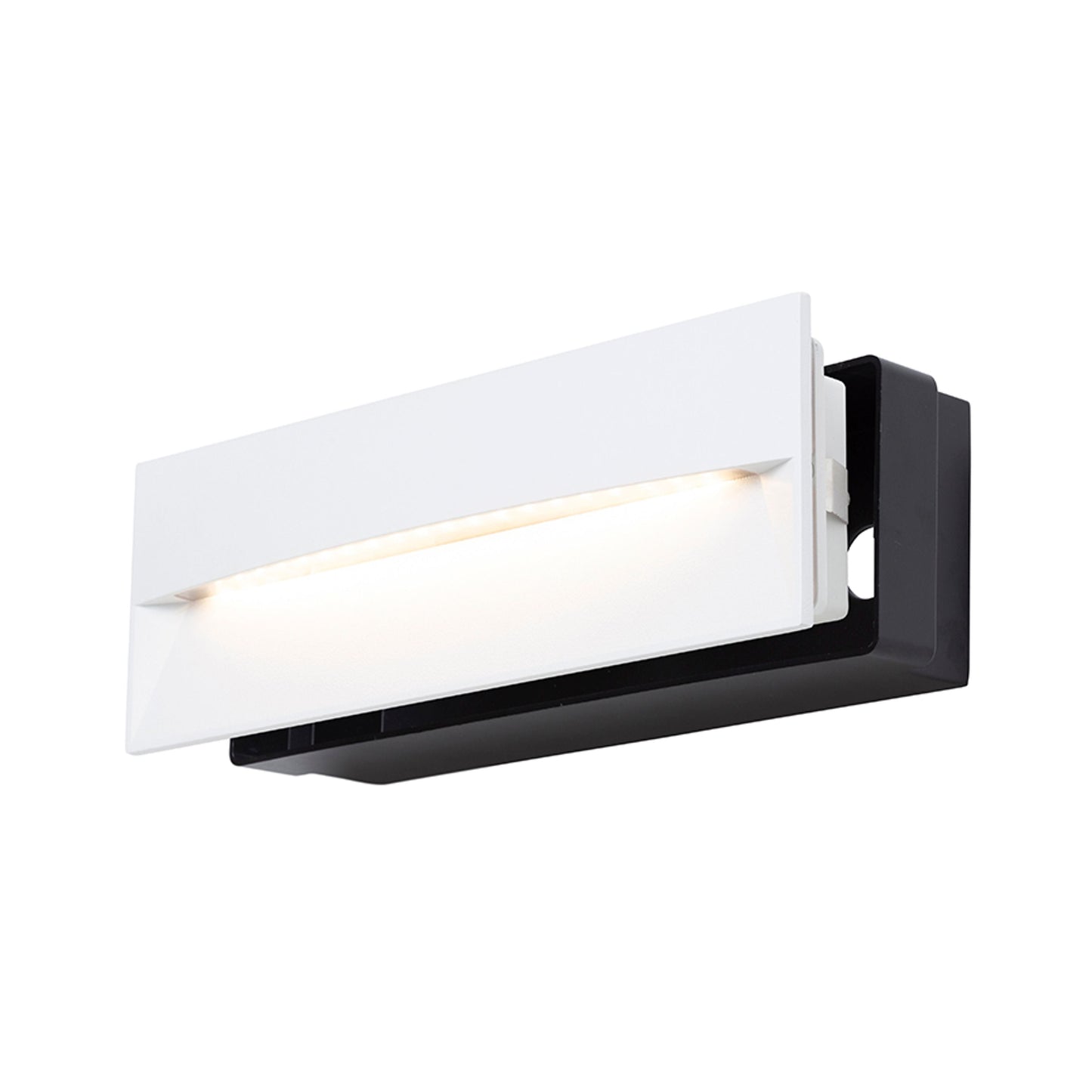 REP 27 inbouw wandlamp buiten wit sfeerbeeld trap