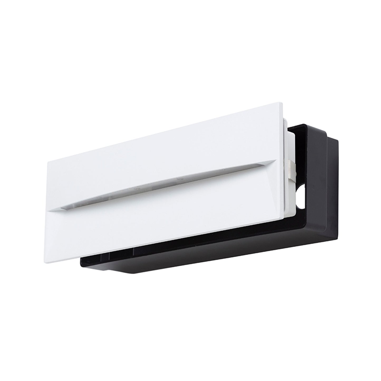 REP 27 inbouw wandlamp buiten wit lichtbeeld