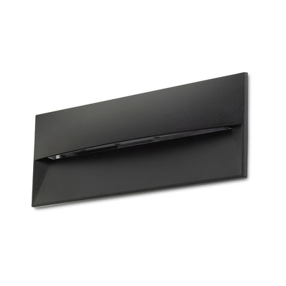 REP 27 inbouw wandlamp buiten zwart sfeerbeeld