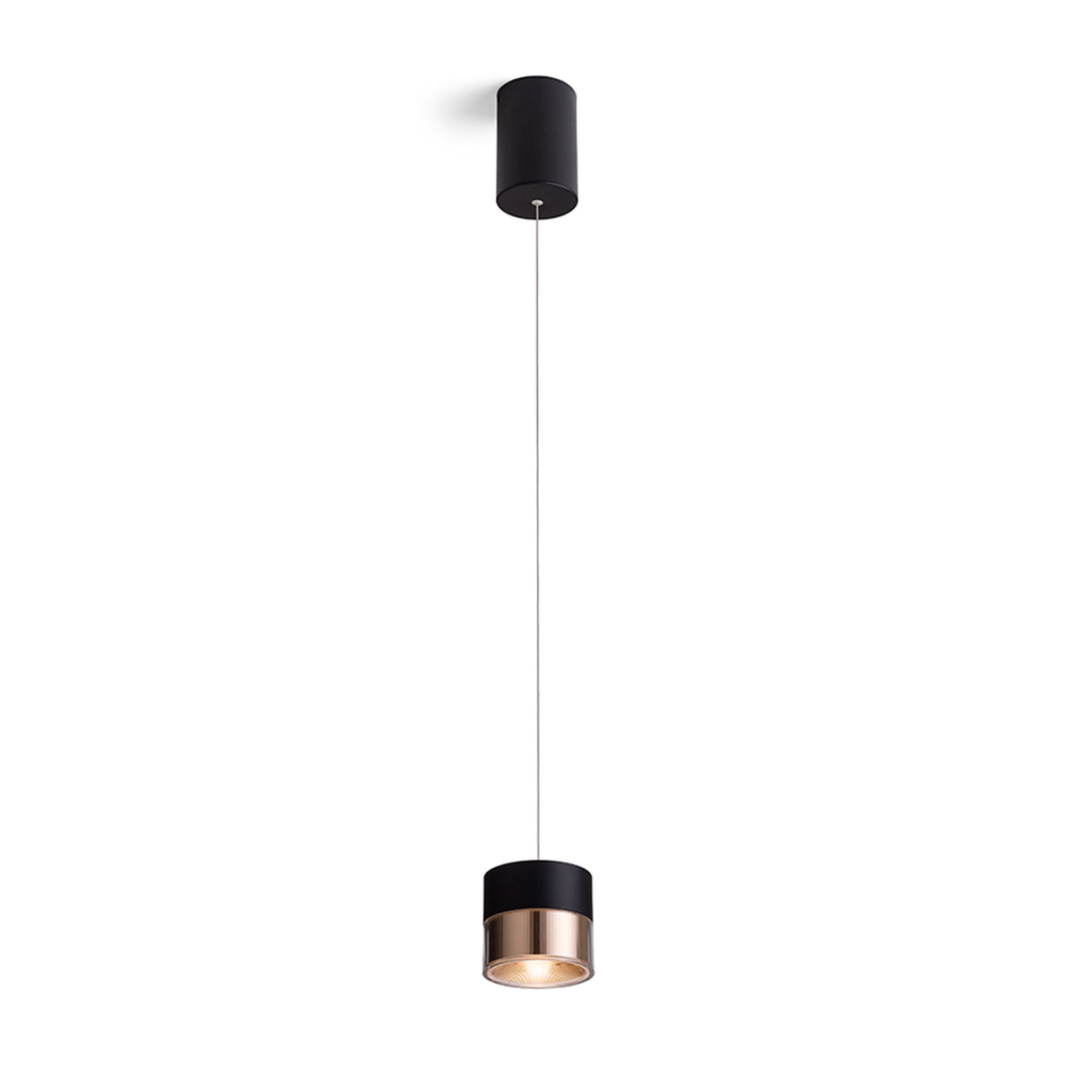 JUNIPER | výškově nastavitelné LED závěsné svítidlo | 15W 1459lm 3000K | bílé nebo černé se zlatou