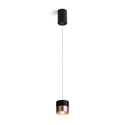 JUNIPER | výškově nastavitelné LED závěsné svítidlo | 15W 1459lm 3000K | bílé nebo černé se zlatou