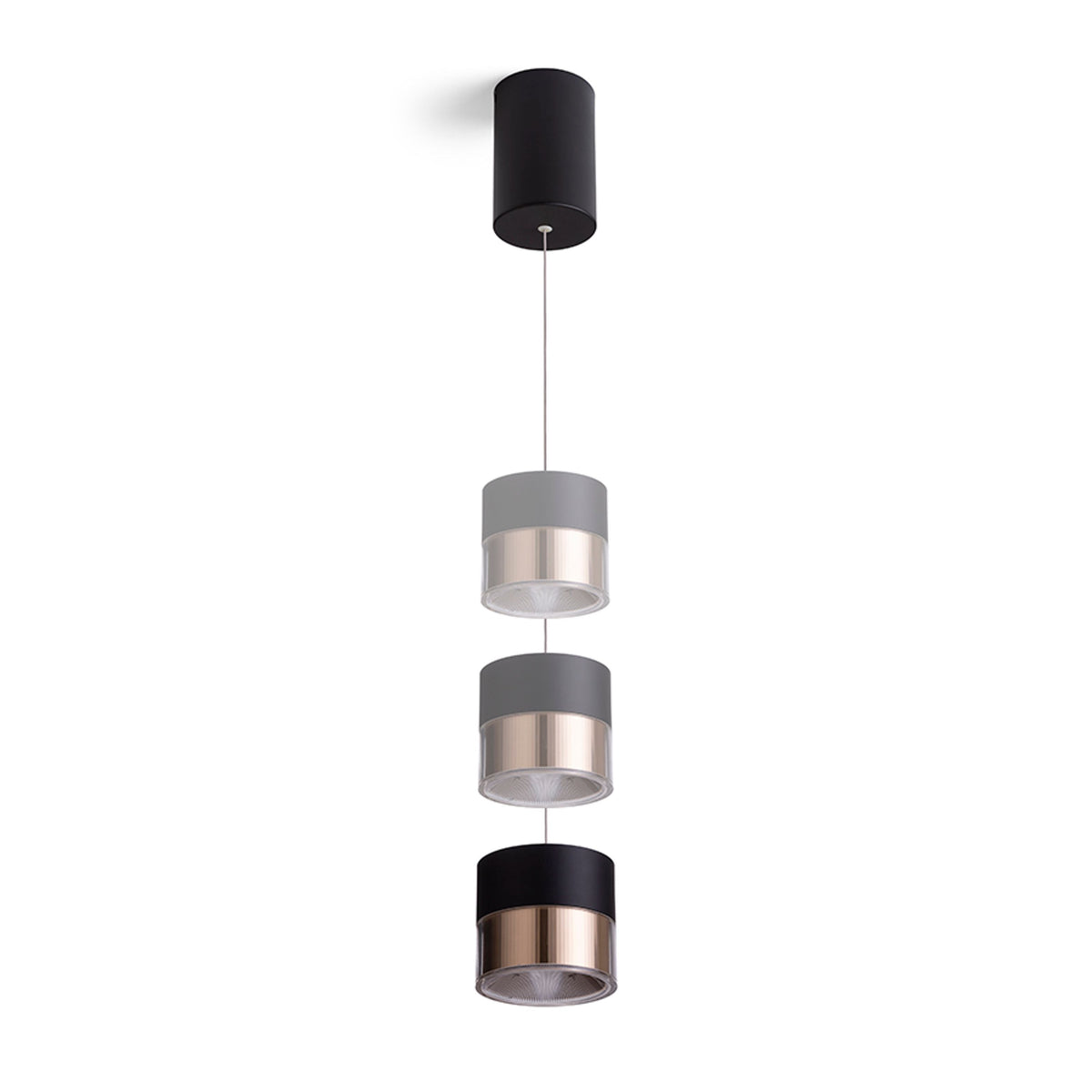 JUNIPER | výškově nastavitelné LED závěsné svítidlo | 15W 1459lm 3000K | bílé nebo černé se zlatou