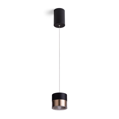 JUNIPER | výškově nastavitelné LED závěsné svítidlo | 15W 1459lm 3000K | bílé nebo černé se zlatou