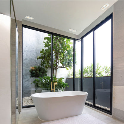 GALO II | dubbele inbouwspot badkamer | 2x GU10 | IP65 wit of zwart | met of zonder lichtbron
