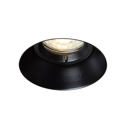 IPSO R IP65 | trimless recessed bathroom spotlight | GU10 | black | with or without light source