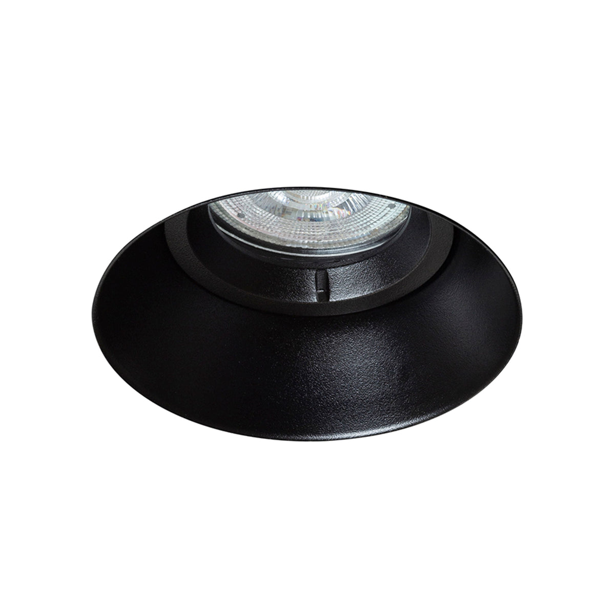 IPSO R IP65 | trimless recessed bathroom spotlight | GU10 | black | with or without light source