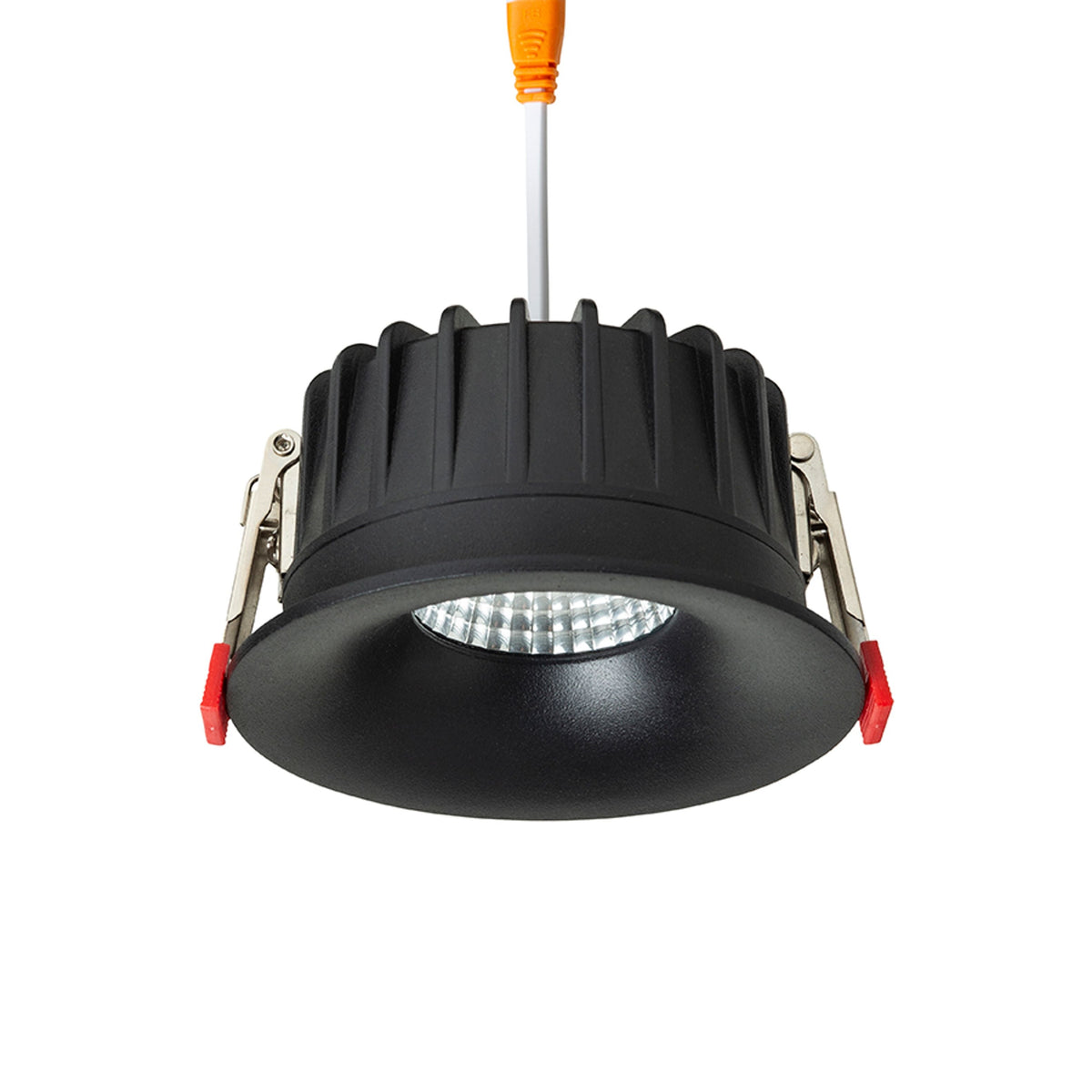 FLEUR DIMM | foco empotrable regulable para baño | LED integrada de 15 W, 3000 K | IP54 blanco o negro