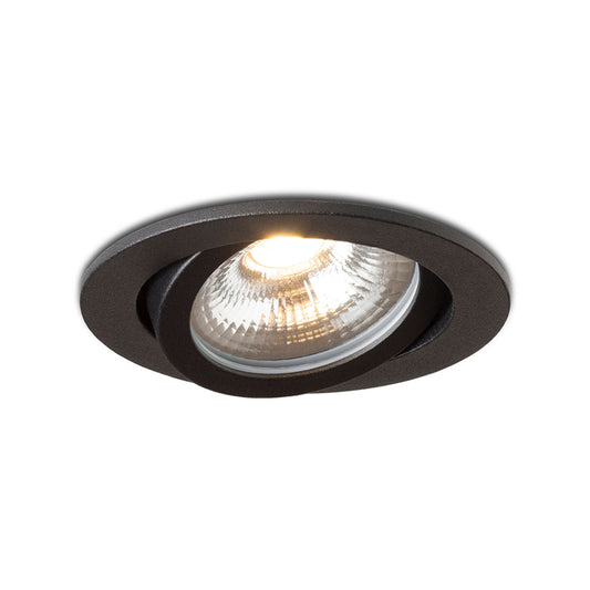JADE Dim to Warm inbouwspot zwart