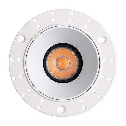 ANTARES | trimless infälld spot med dekorativ reflektor | integrerad LED 10 W 3000 K | vit