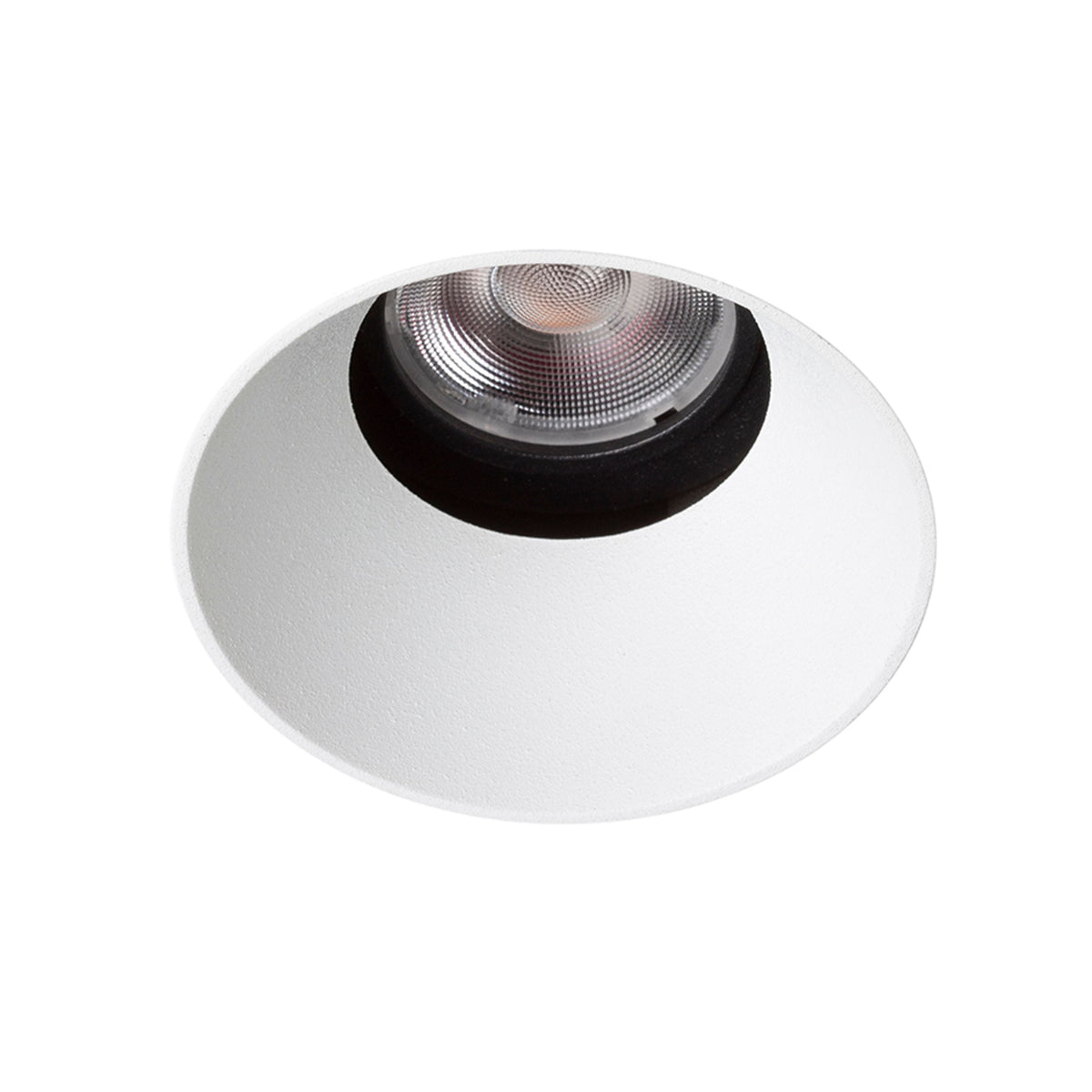 ANTARES | trimless infälld spot med dekorativ reflektor | integrerad LED 10 W 3000 K | vit
