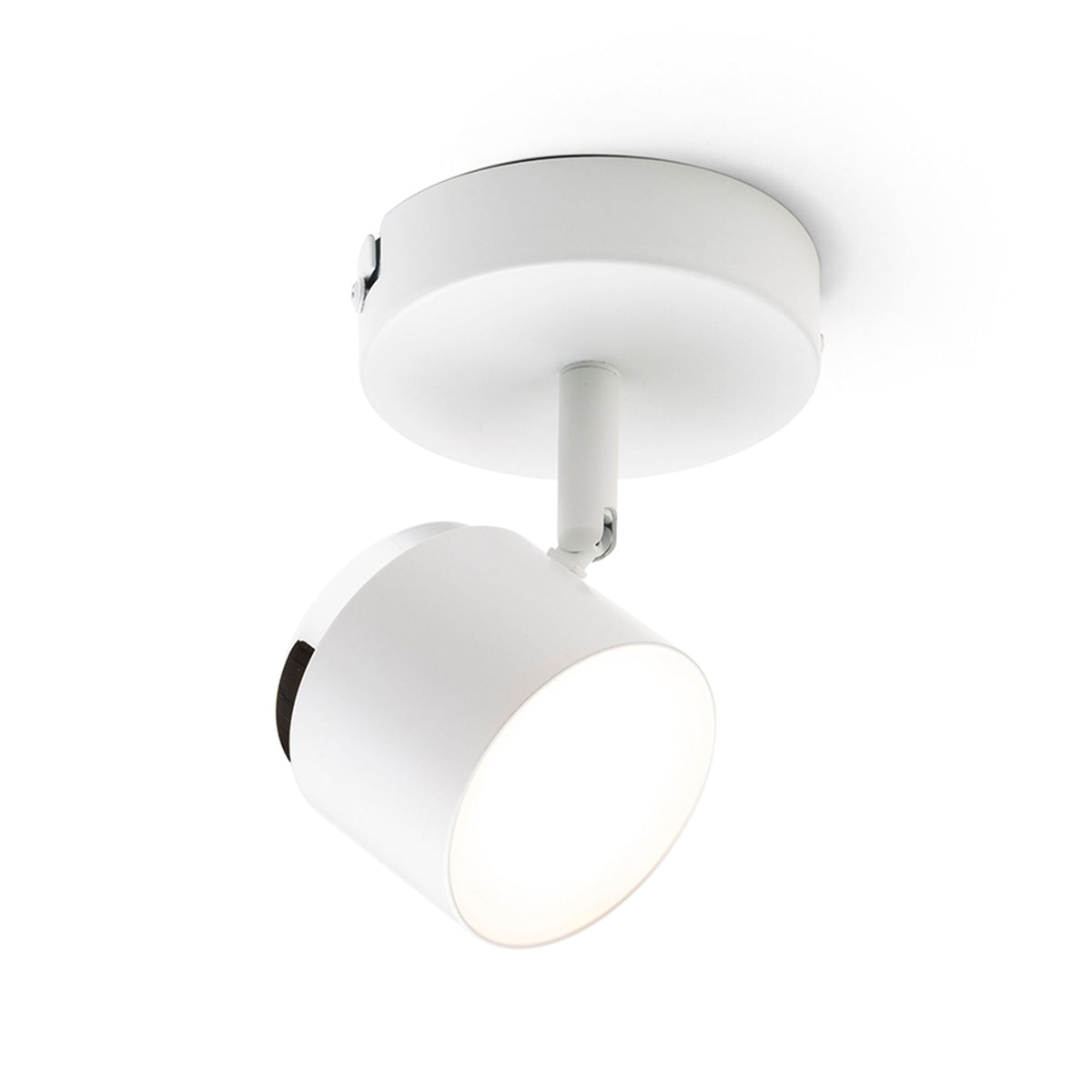 NOVA I | vippbar LED-vegglampe med melkeakryl | 4,2 W 3000 K | hvit eller svart