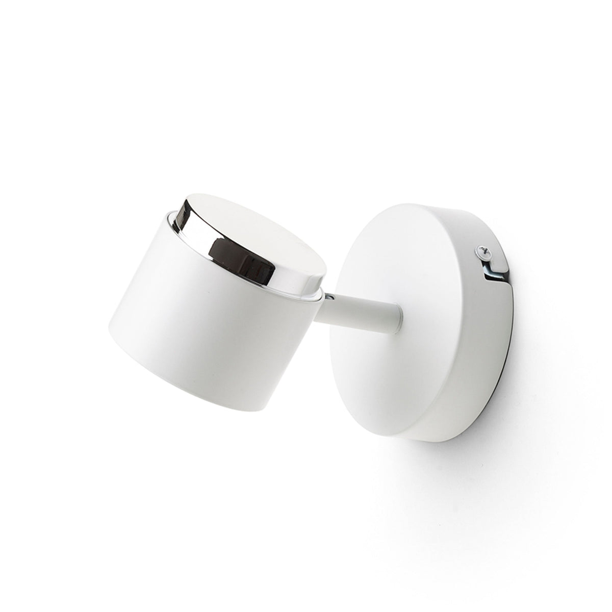NOVA I | vippbar LED-vegglampe med melkeakryl | 4,2 W 3000 K | hvit eller svart