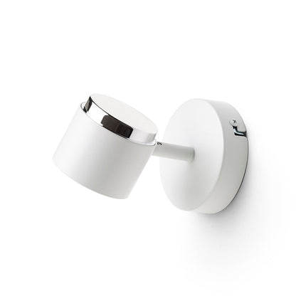 NOVA I | vippbar LED-vegglampe med melkeakryl | 4,2 W 3000 K | hvit eller svart