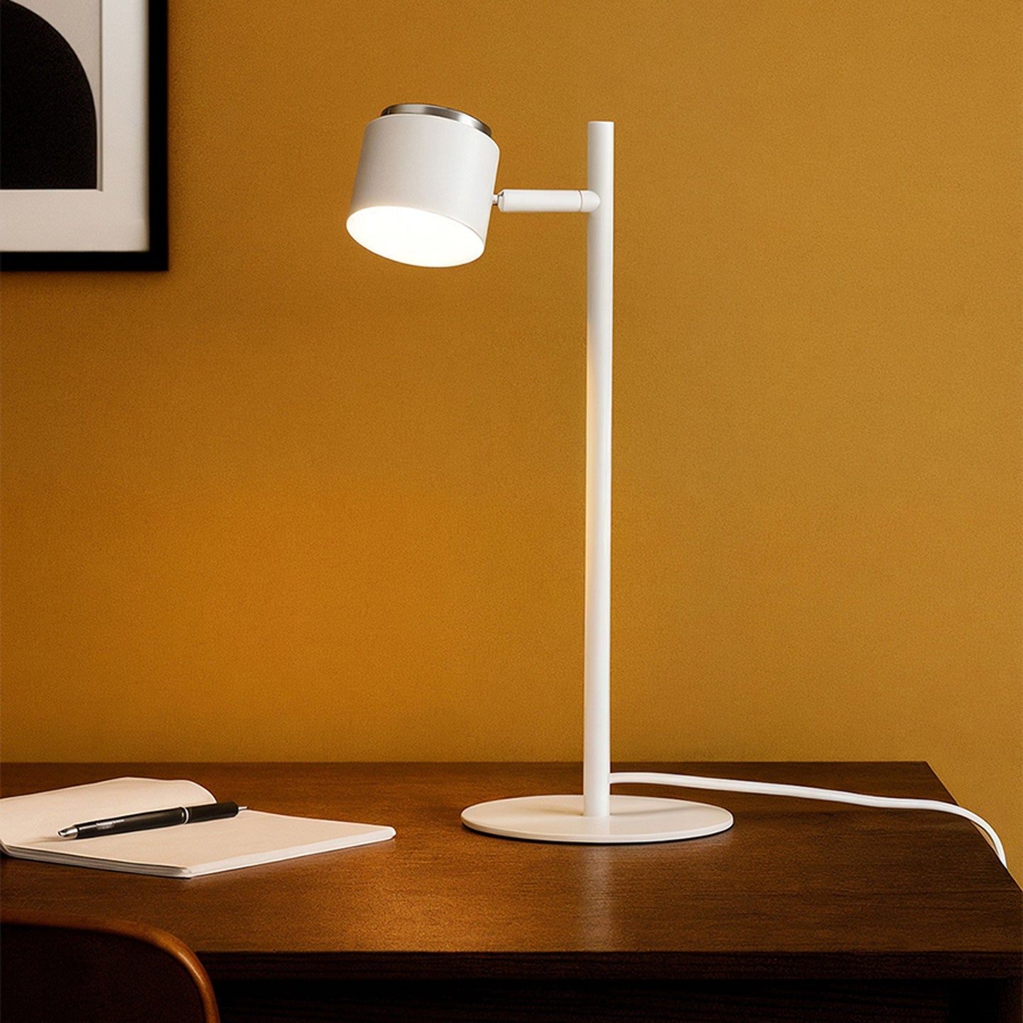 NOVA | LED-Tischleuchte mit milchweißem Diffusor | 4,2W 3000K 425lm | 40,5 cm | 2 Farben