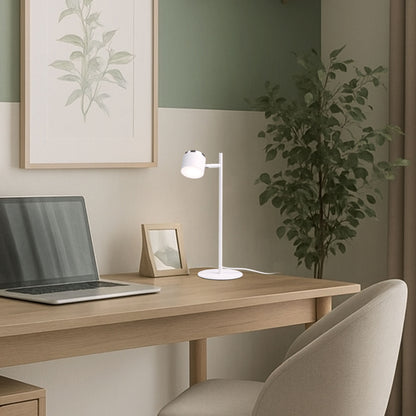 NOVA | LED-Tischleuchte mit milchweißem Diffusor | 4,2W 3000K 425lm | 40,5 cm | 2 Farben