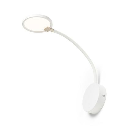 CELESTE | LED wandspot op zwanenhals | melkdiffuser