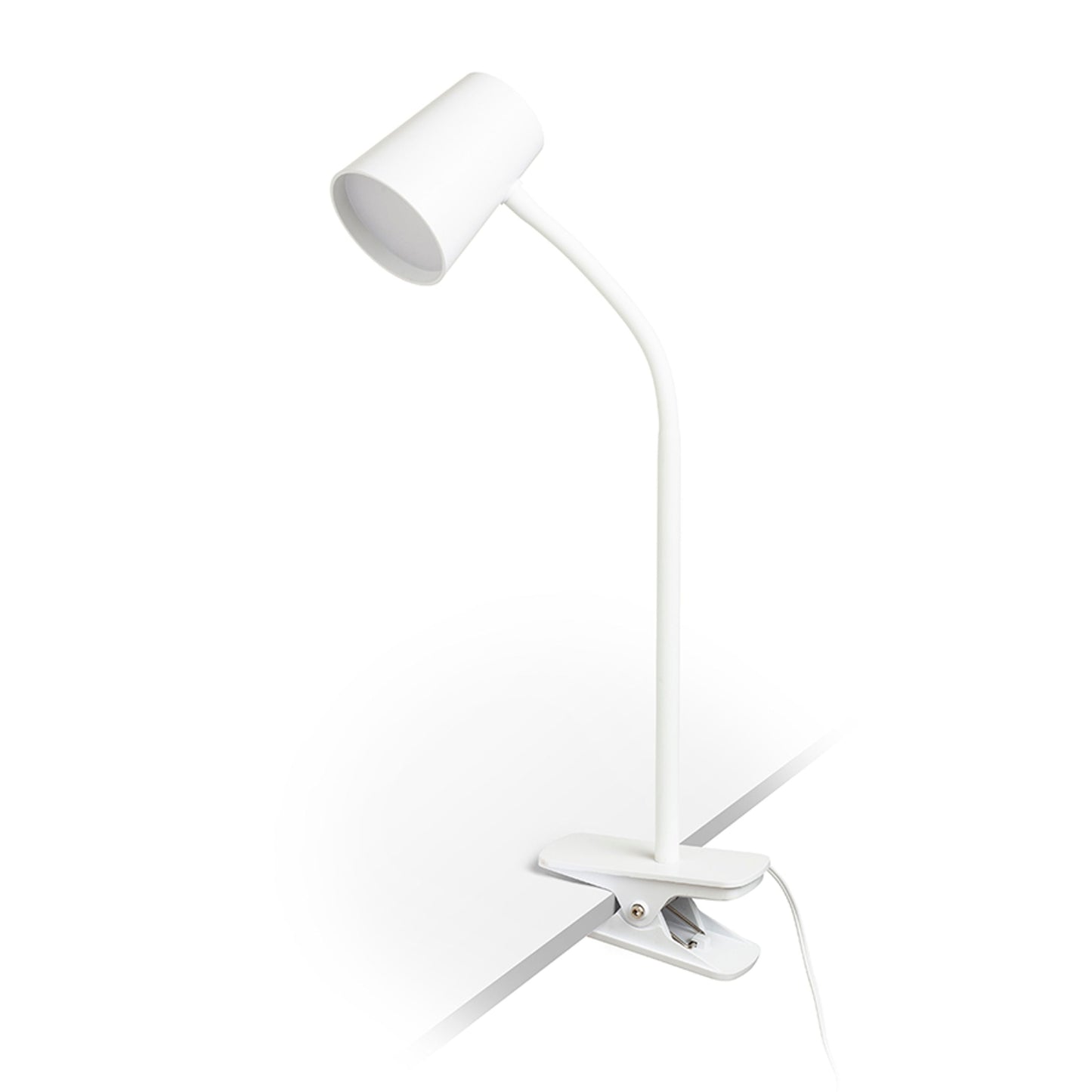 VERINA klemlamp wit