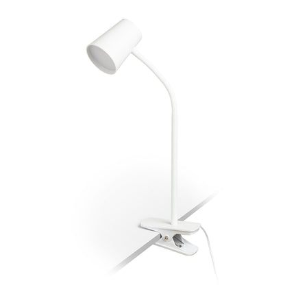 VERINA klemlamp wit
