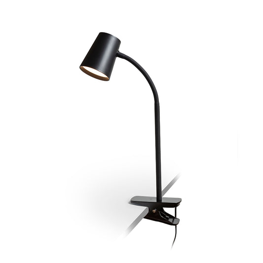 VERINA klemlamp zwart
