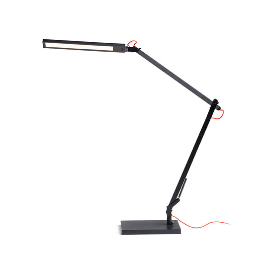 NORMA bureaulamp zwart rood