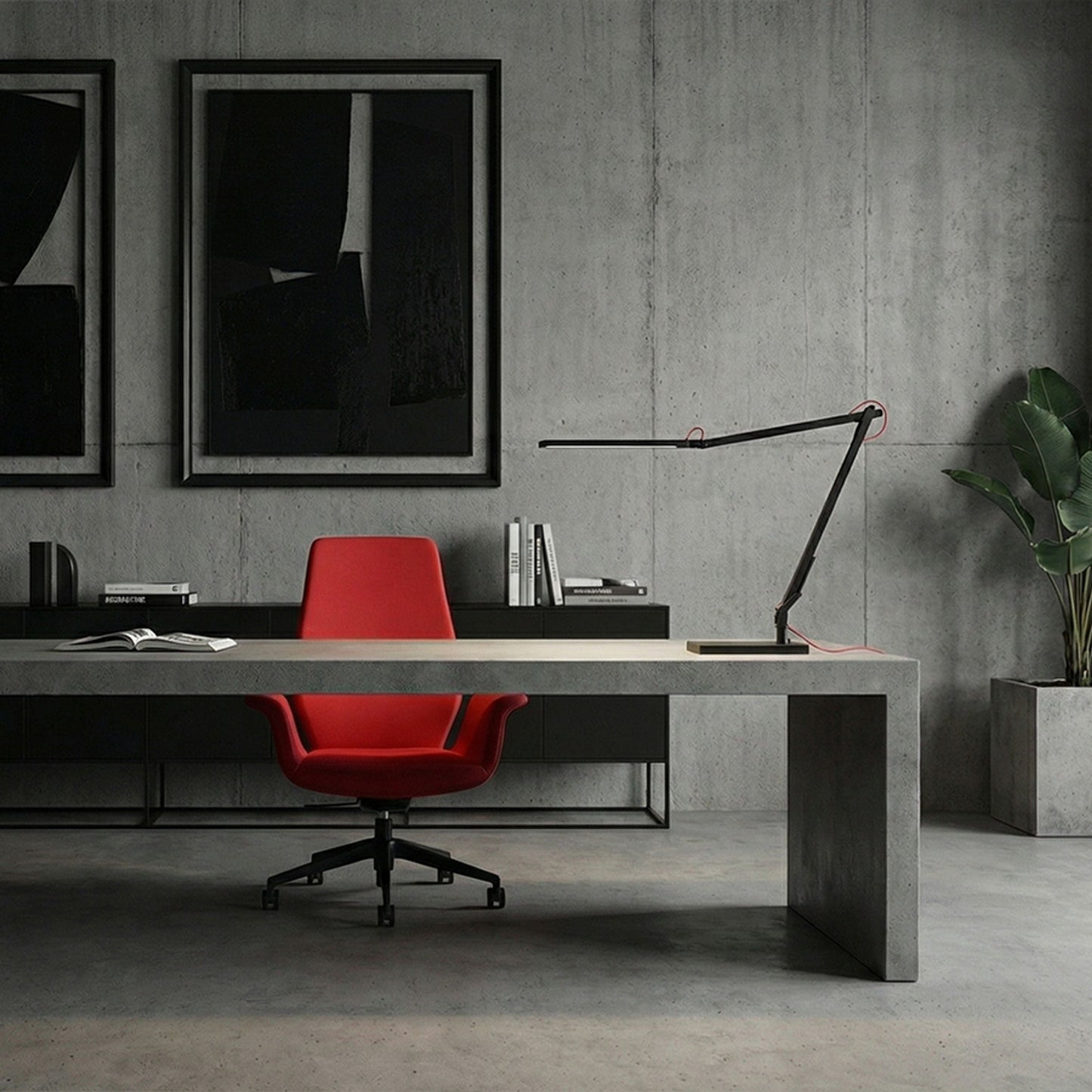 NORMA | LED bureaulamp met verstelbare arm en CCT-touchdimmer | 10W 1000lm | 65 cm | 2 kleuren