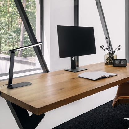 MAREK | LED bureaulamp met brede kop en CCT-touchdimmer | 6W 678lm | 37 cm | 2 kleuren