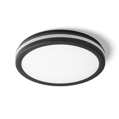 SONO 30 buiten plafondlamp zwart LED 30W