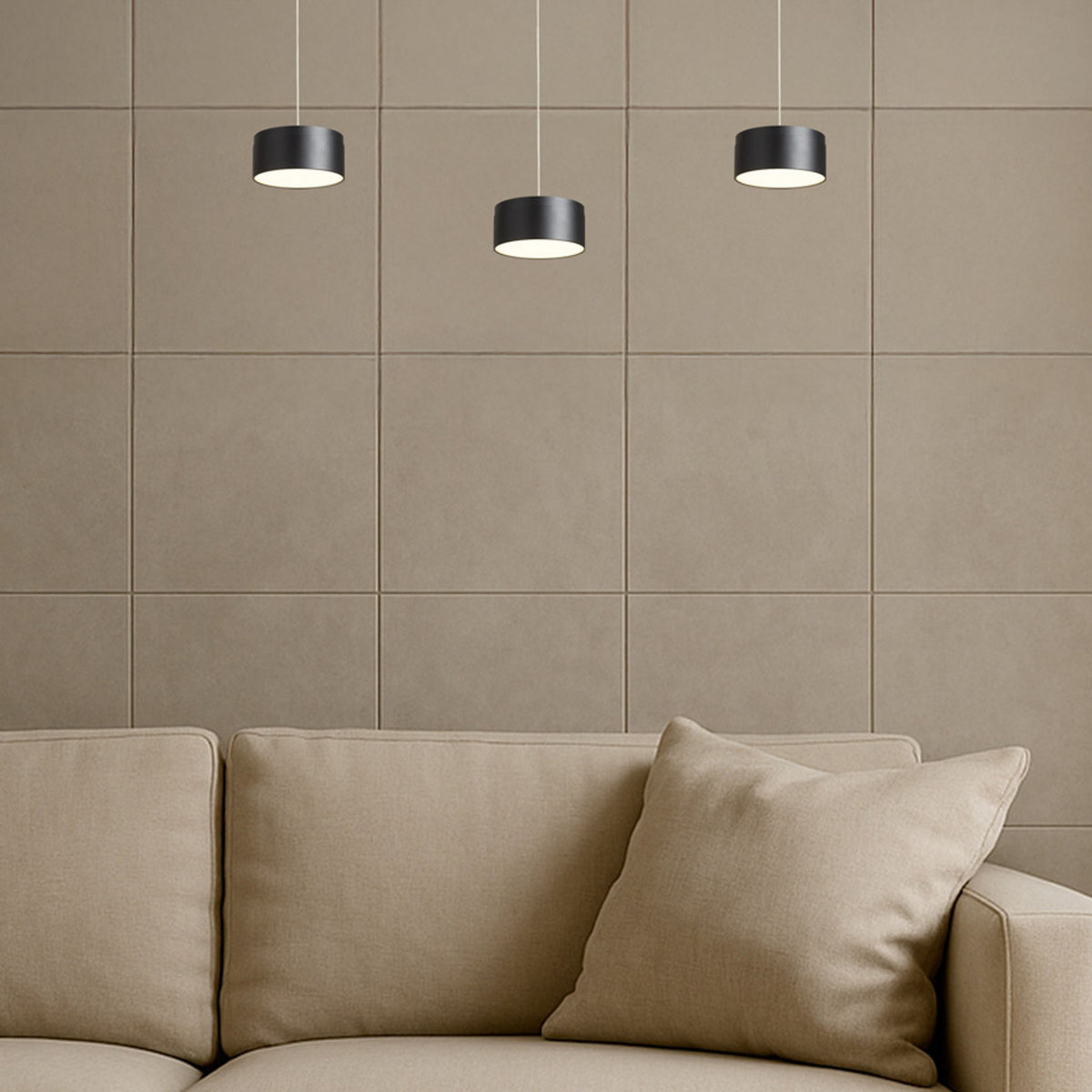 SFERA DIMM | LED-pendellampe opp og ned | 1800 lm 3000 K dimbar | hvit eller svart