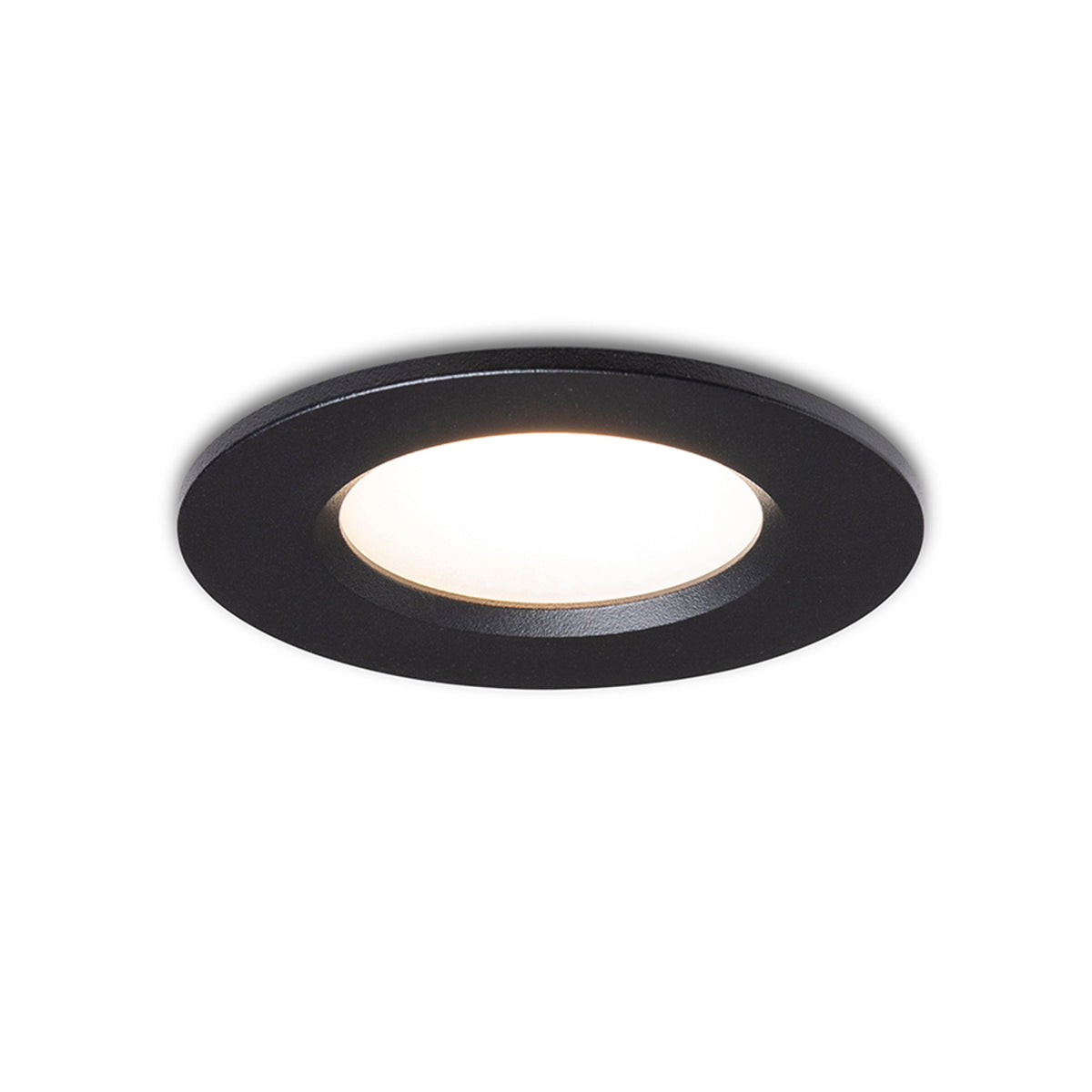 NONO | dimbare inbouwspot badkamer | geintegreerde LED 7W 3000K | IP65 wit of zwart