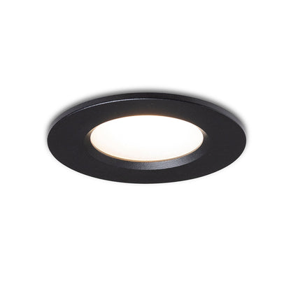 NONO | dimbare inbouwspot badkamer | geintegreerde LED 7W 3000K | IP65 wit of zwart