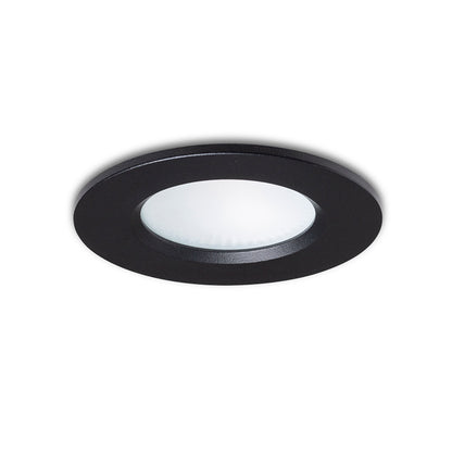NONO | dimbare inbouwspot badkamer | geintegreerde LED 7W 3000K | IP65 wit of zwart
