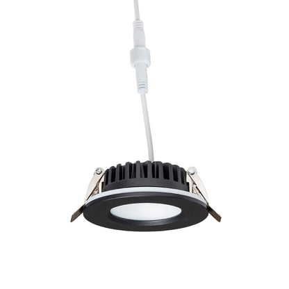 NONO | dimbare inbouwspot badkamer | geintegreerde LED 7W 3000K | IP65 wit of zwart