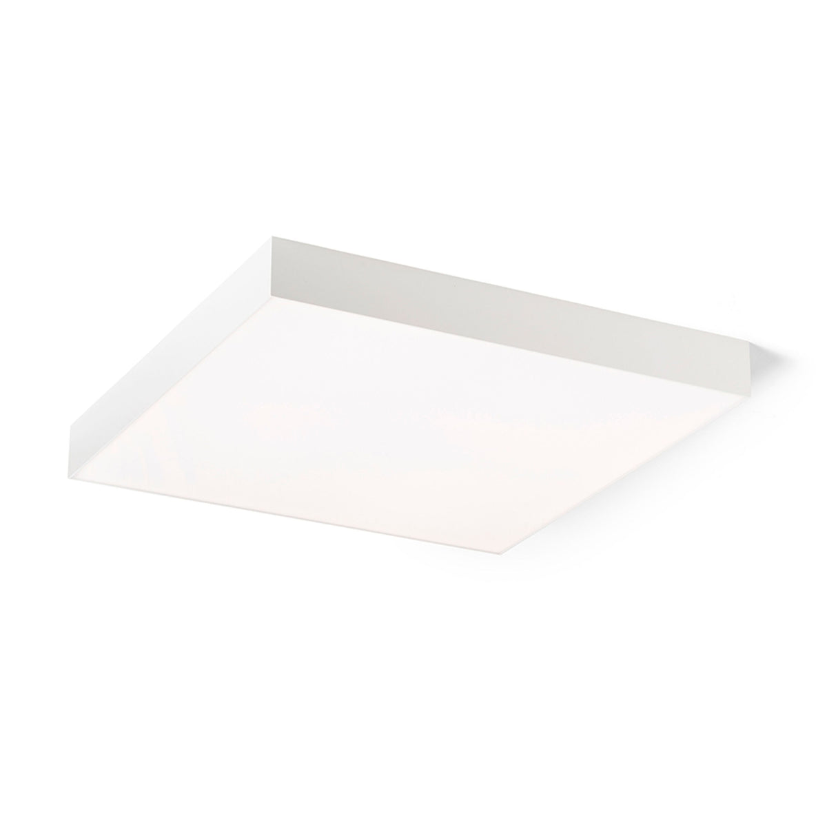 LARISA SQ 60 3CCT DIMM | lámpara de techo cuadrada grande | 100W 7500lm | 3 colores de luz y regulable | 60 x 60 cm