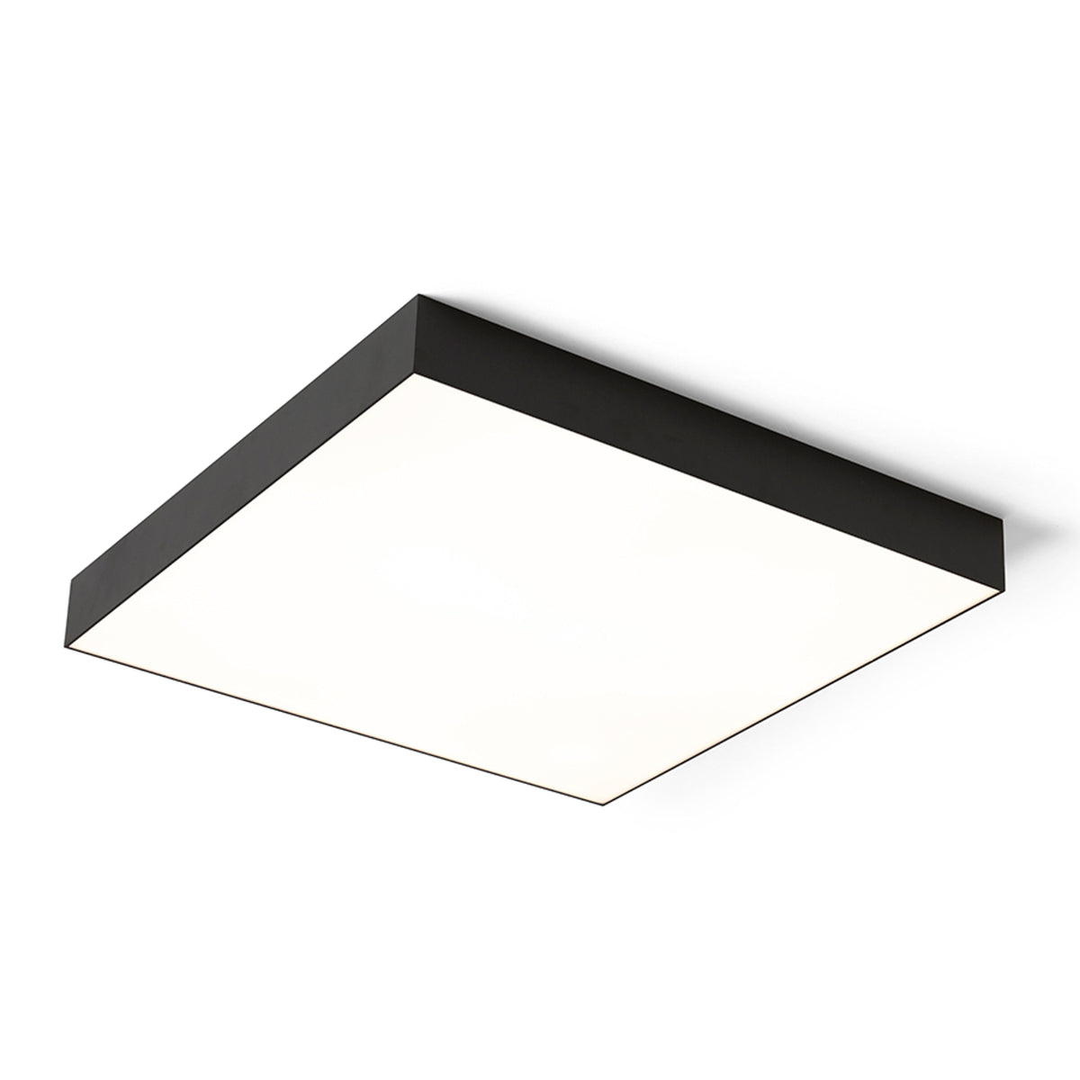 LARISA SQ 60 3CCT DIMM | lámpara de techo cuadrada grande | 100W 7500lm | 3 colores de luz y regulable | 60 x 60 cm