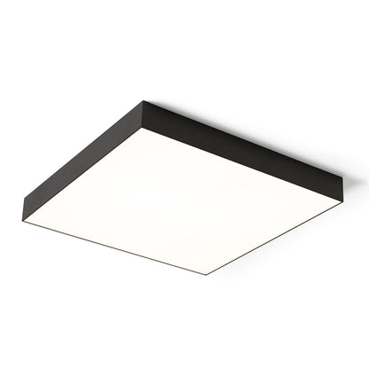 LARISA SQ 60 3CCT DIMM | lámpara de techo cuadrada grande | 100W 7500lm | 3 colores de luz y regulable | 60 x 60 cm