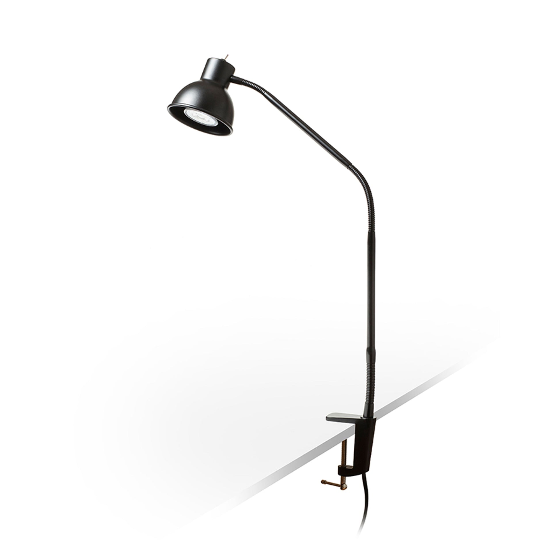 HARMONY GU10 klemlamp zwart
