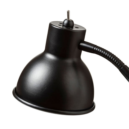 HARMONY | GU10 klemlamp voor bureau | max 8W | 52 cm | zwart