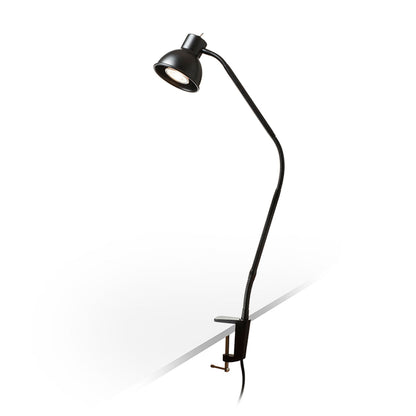 HARMONY | GU10 klemlamp voor bureau | max 8W | 52 cm | zwart