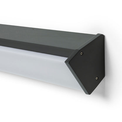 SANTOS 90 | venkovní nástěnné svítidlo 92 cm | LED 50 W 3066 lm | IP65 | antracitově šedé